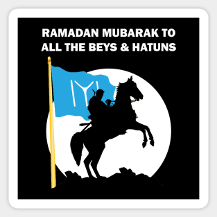 Ramadan Mubarak Kareem Ertugrul Bey Kurulus Osman Kayi Flag Drillis Ottoman Empire Turkey Istanbul Gift Sticker